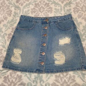Jean Skirt